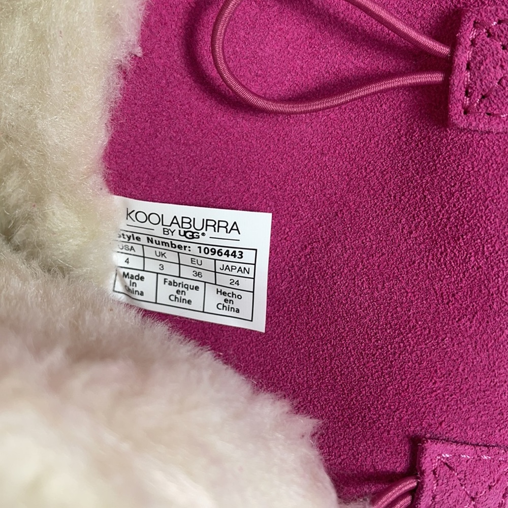 Kookaburra by Ugg Girls Kinslei Faux Fur Boot - Picture 6 of 8